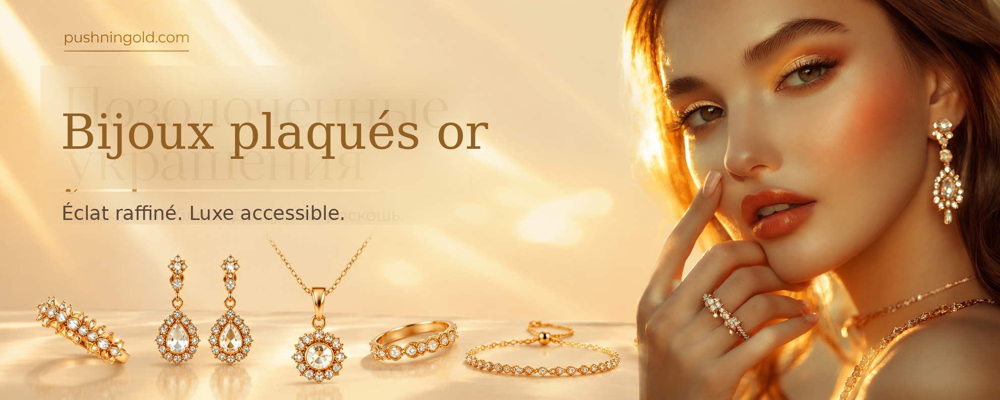 Bijoux plaqués or