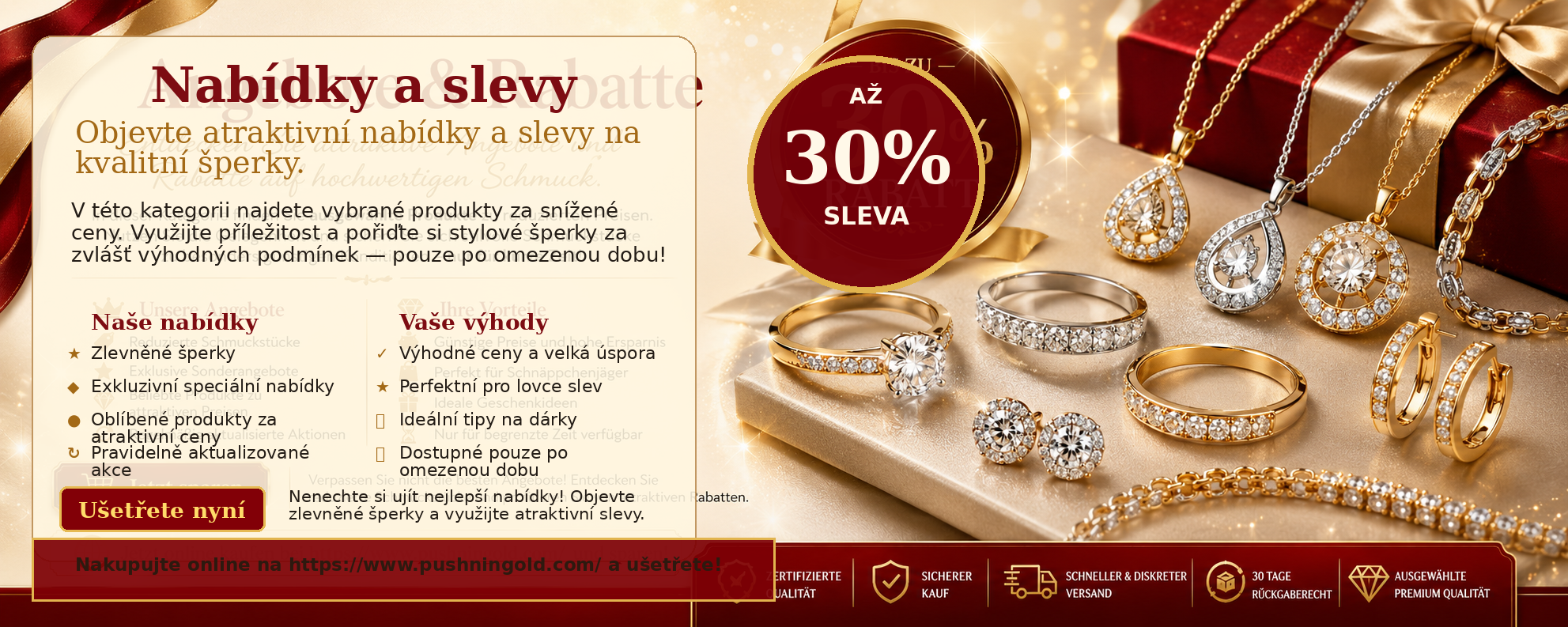 Nabídky / Slevy Nabídky / Slevy