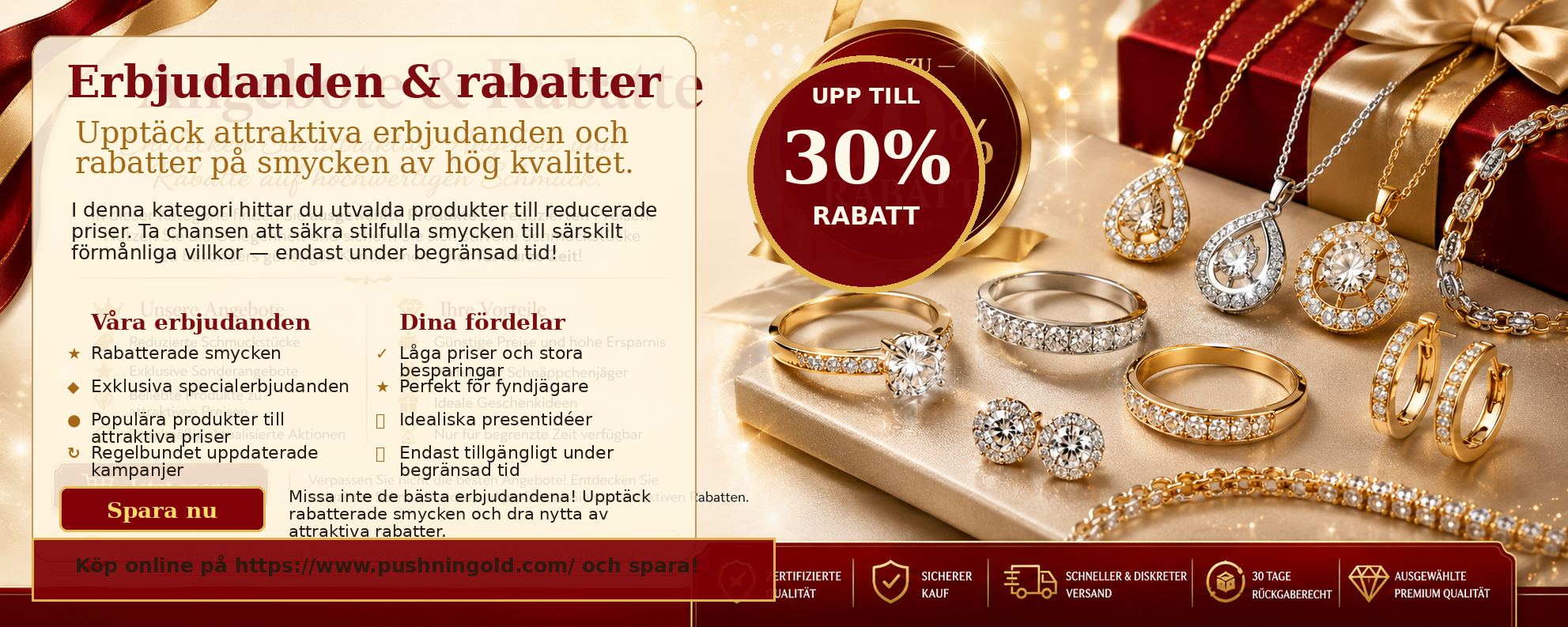 Erbjudanden / Rabatter Erbjudanden / Rabatter