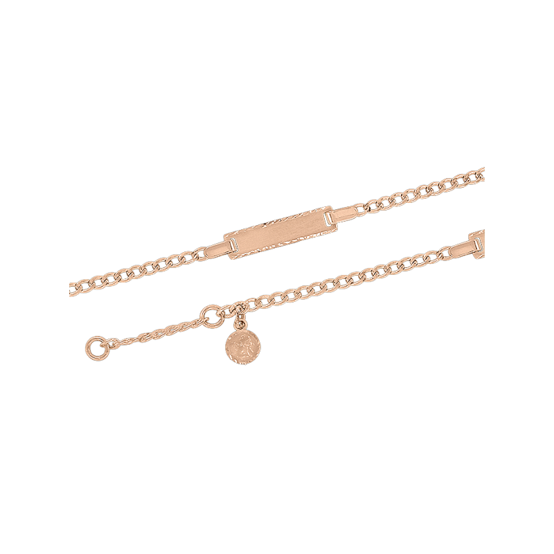 Kinderarmband aus Rotgold 585