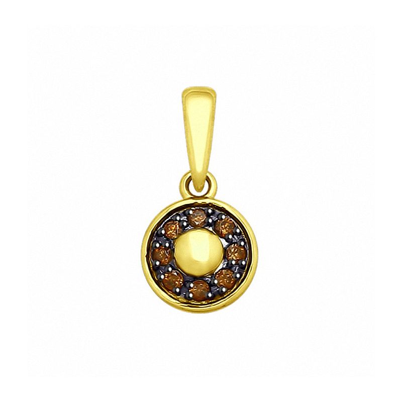 Anhänger aus Gelbgold 585 mit Zirkonia