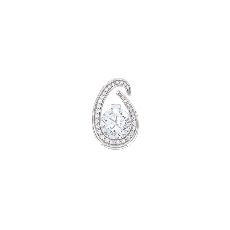 Anhänger aus Silber 925 mit Zirkonia