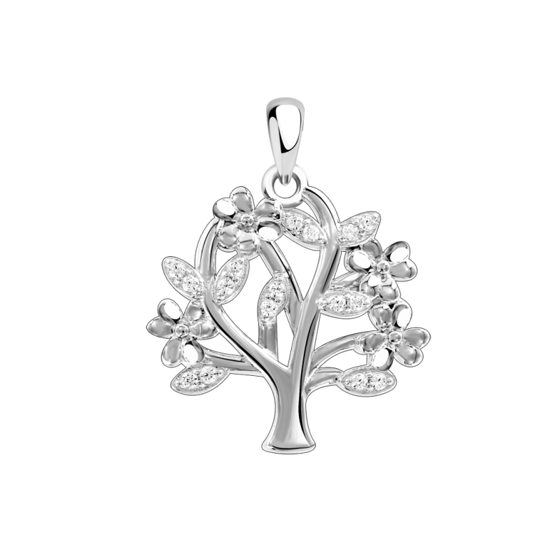 Anhänger aus Silber 925 mit Zirkonia