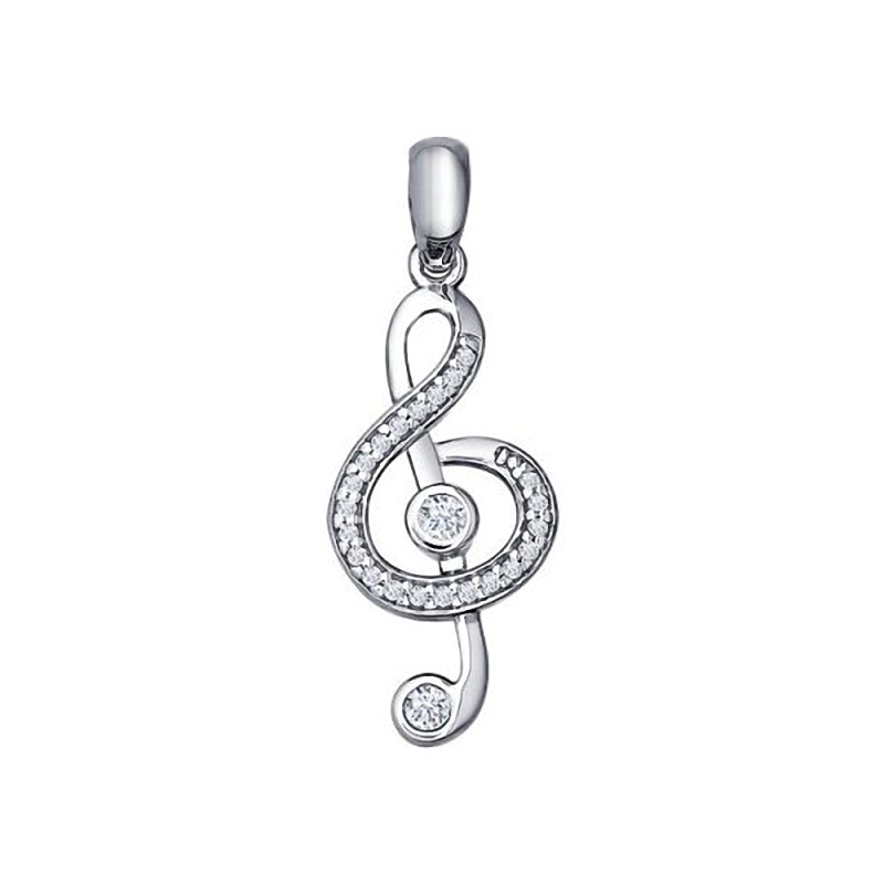 Anhänger aus Silber 925 mit Zirkonia