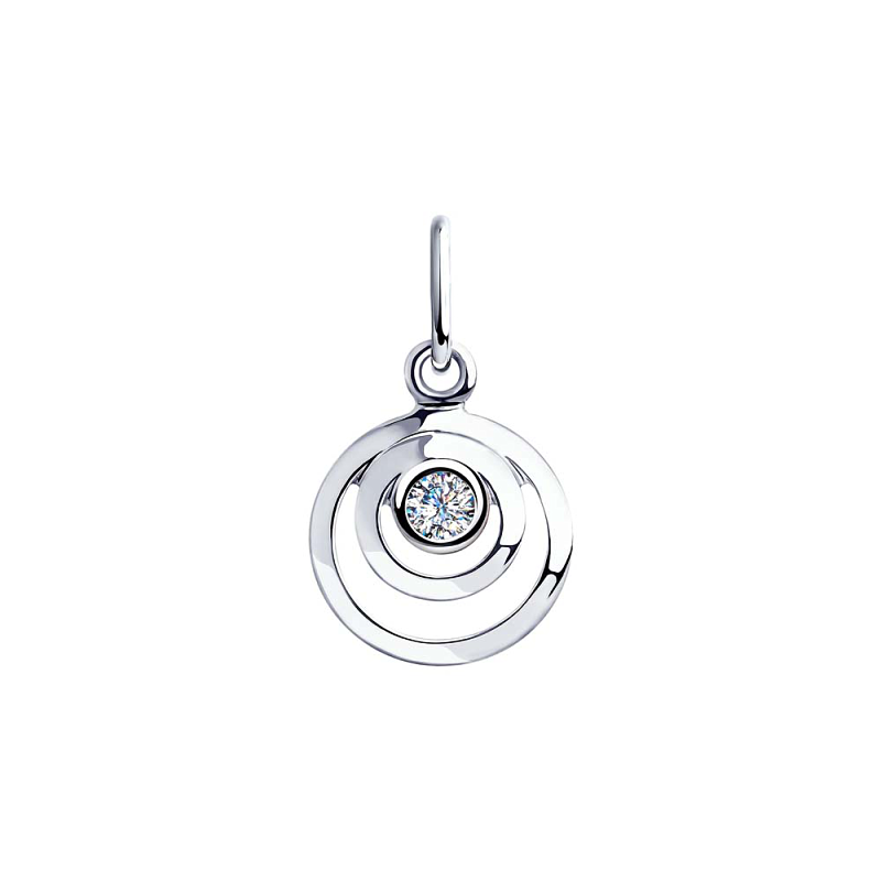Anhänger aus Silber 925 mit Zirkonia