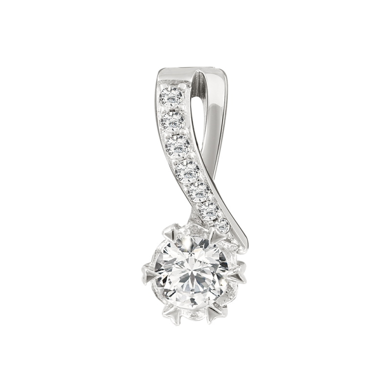 Anhänger aus Silber 925 mit Zirkonia