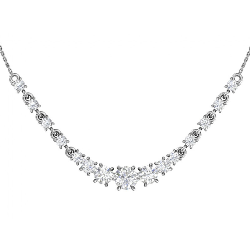 Collier aus Silber 925 mit Zirkonia