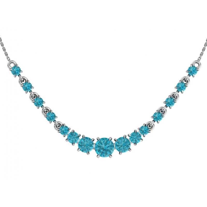 Collier aus Silber 925 mit Zirkonia