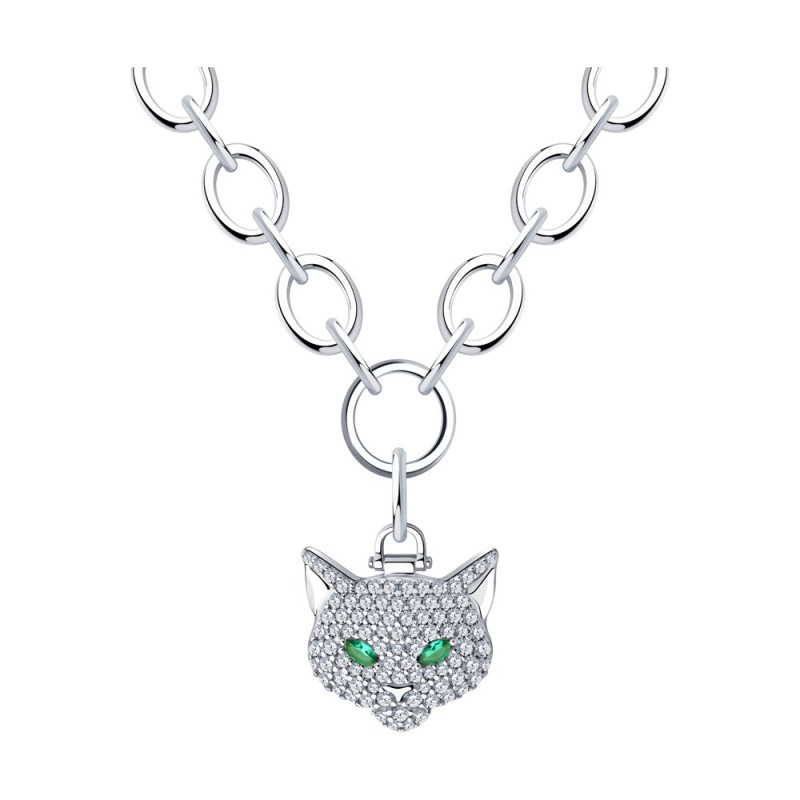 Collier aus Silber 925 mit Zirkonia