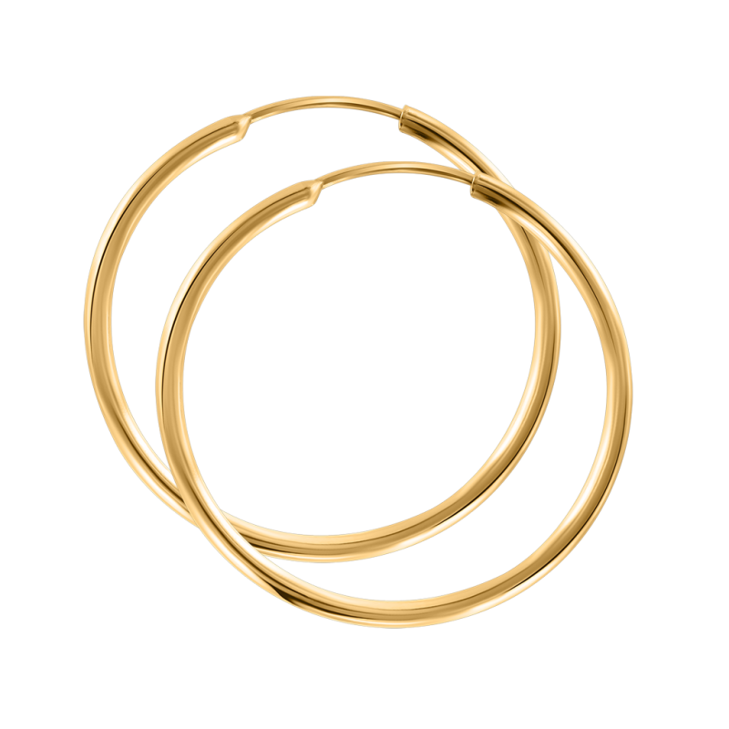 Goldohrringe aus Gelbgold 585
