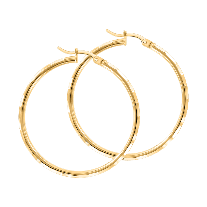 Goldohrringe aus Gelbgold 585