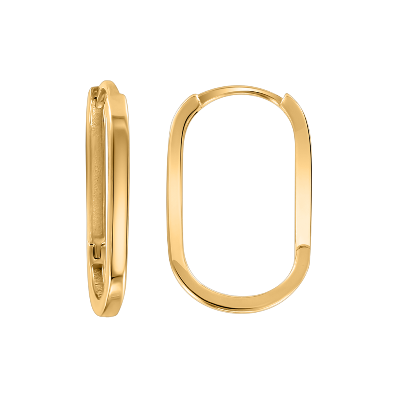 Goldohrringe aus Gelbgold 585