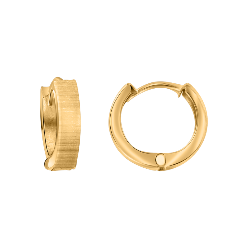 Goldohrringe aus Gelbgold 585