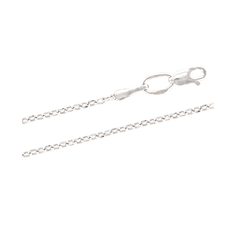 Kette aus Weißgold 585