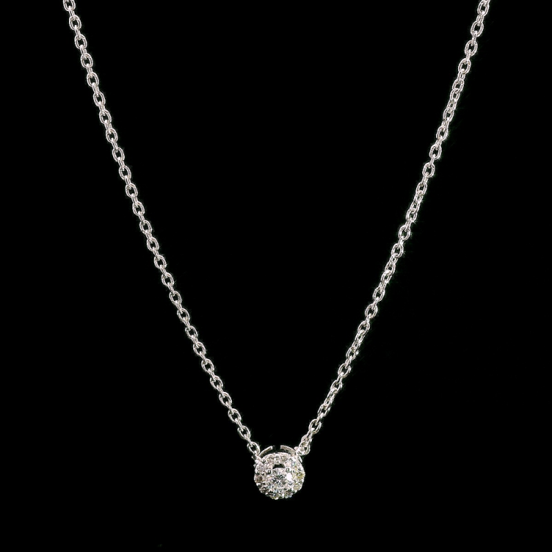 Kette aus Weißgold 585