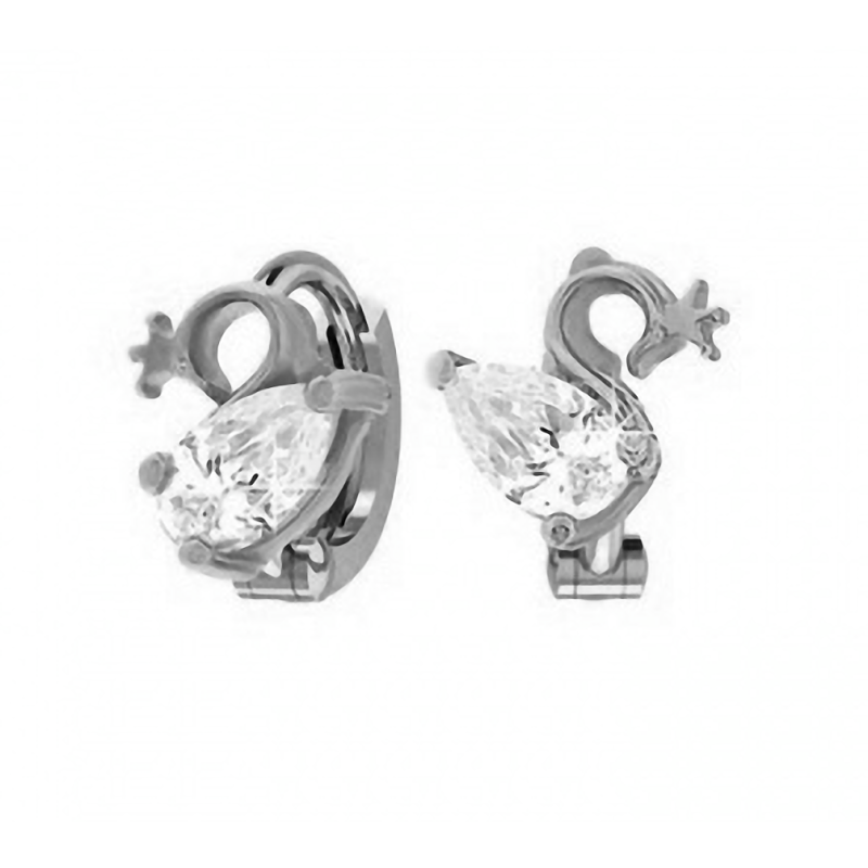 Kinderohrringe aus Silber 925 mit Zirkonia