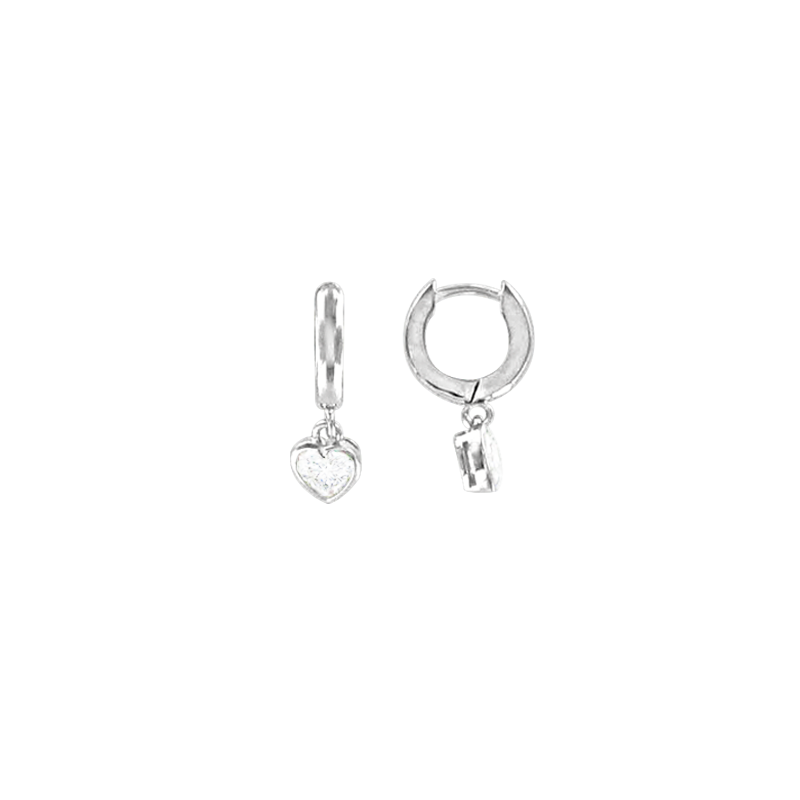 Kinderohrringe aus Silber 925 mit Zirkonia