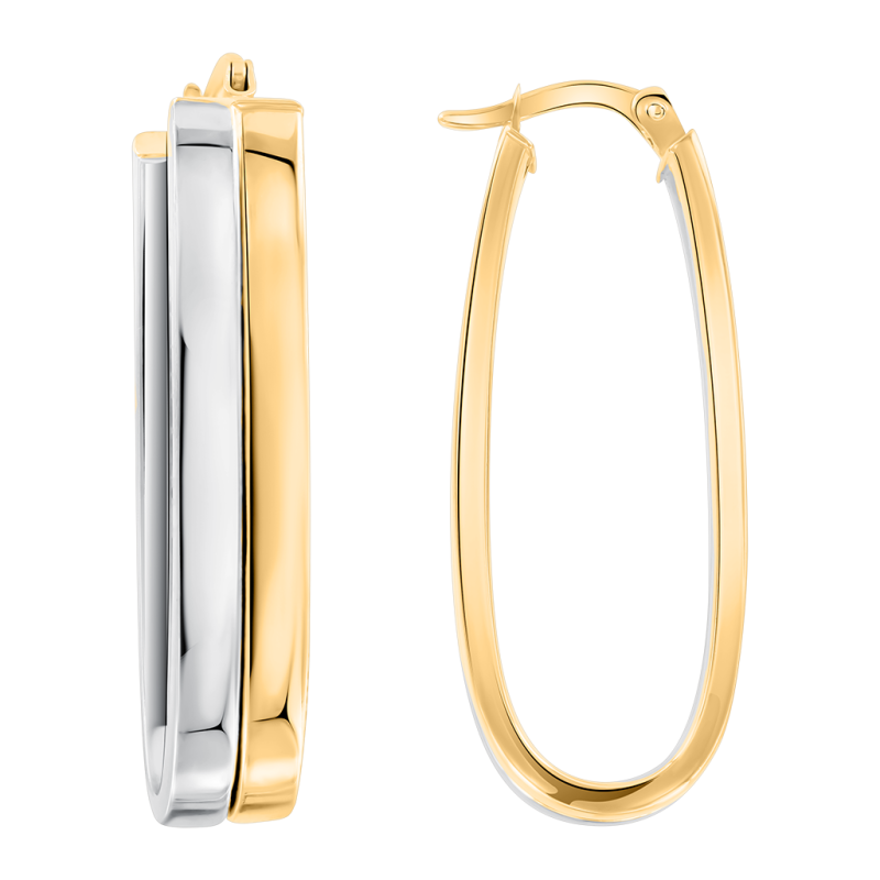 Ohrhänger aus Weißgold 585