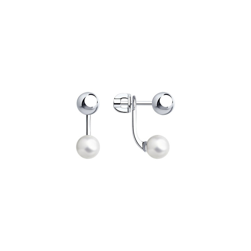 Ohrstecker aus Silber 925 mit Perle