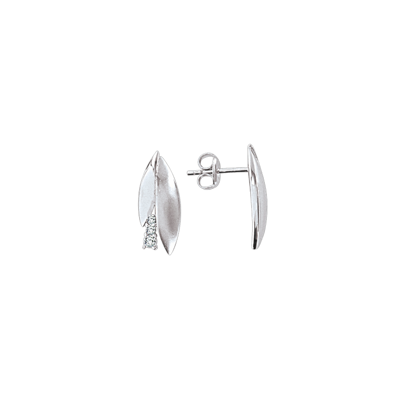 Ohrstecker aus Silber 925 mit Zirkonia