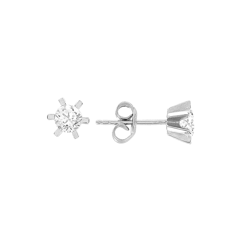 Ohrstecker aus Silber 925 mit Zirkonia
