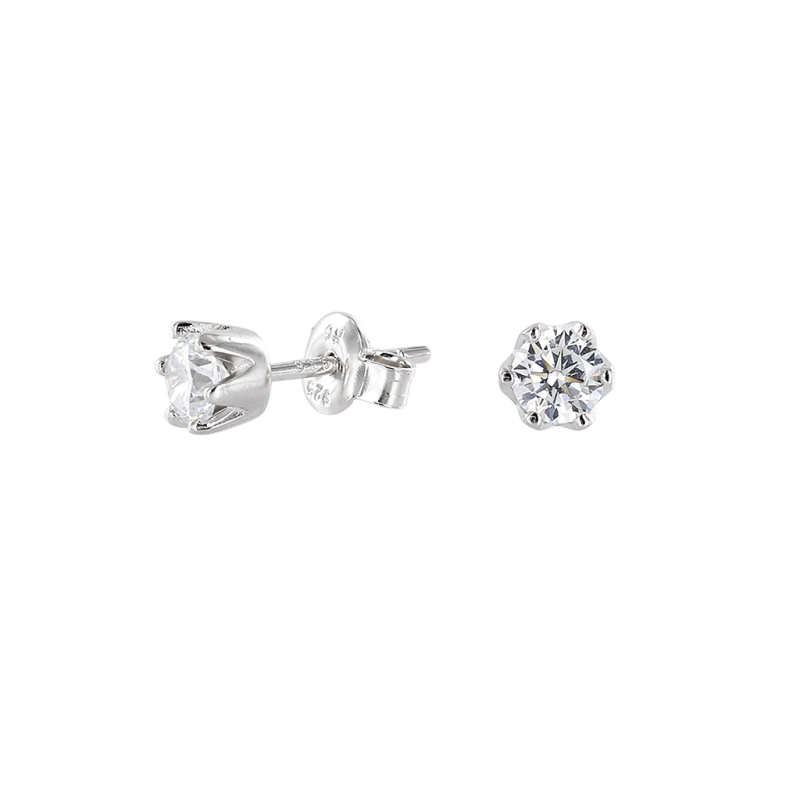 Ohrstecker aus Silber 925 mit Zirkonia
