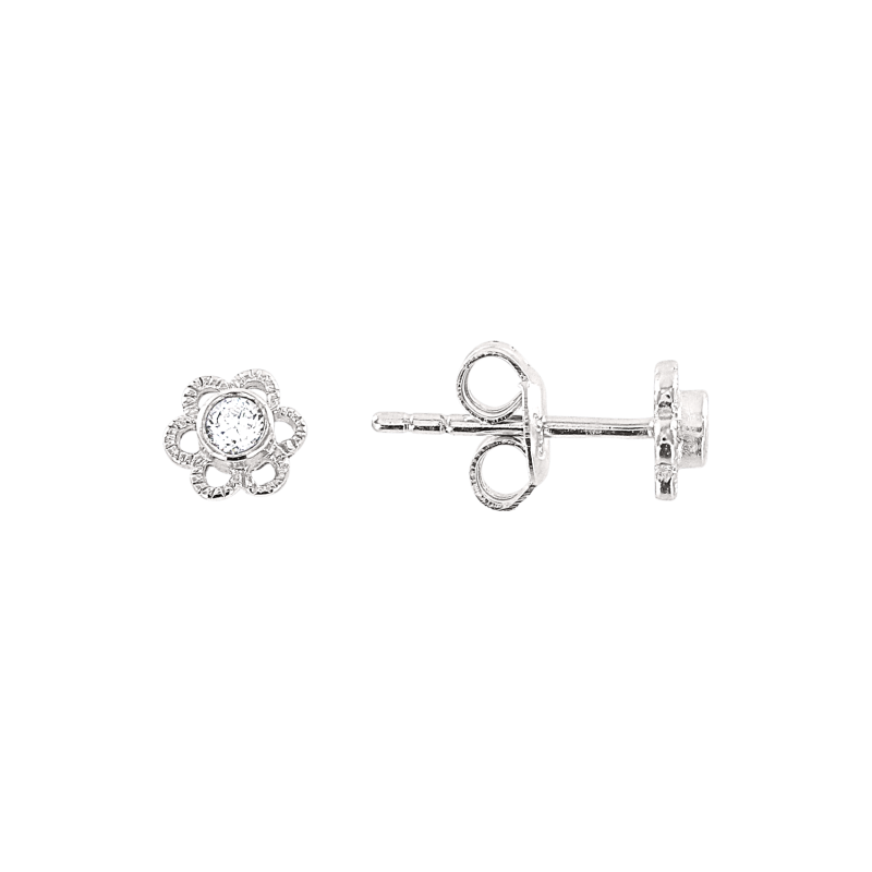 Ohrstecker aus Silber 925 mit Zirkonia