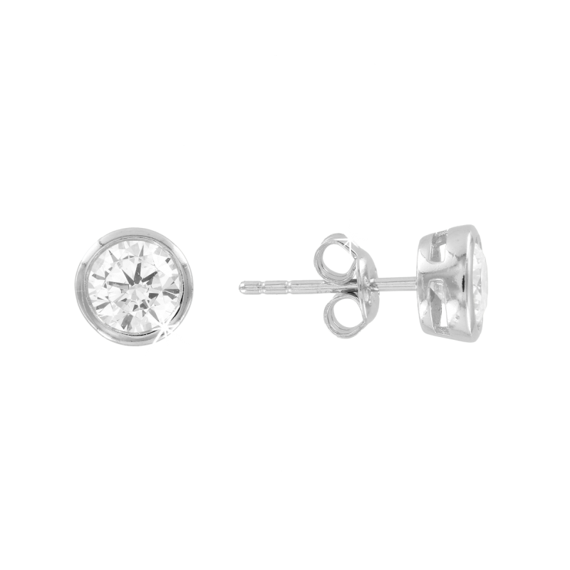 Ohrstecker aus Silber 925 mit Zirkonia