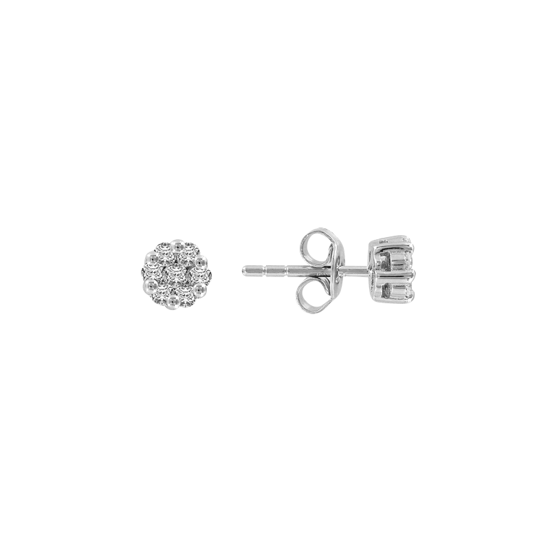 Ohrstecker aus Silber 925 mit Zirkonia