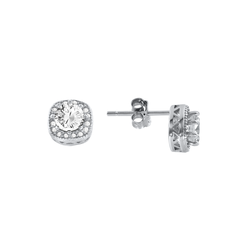 Ohrstecker aus Silber 925 mit Zirkonia