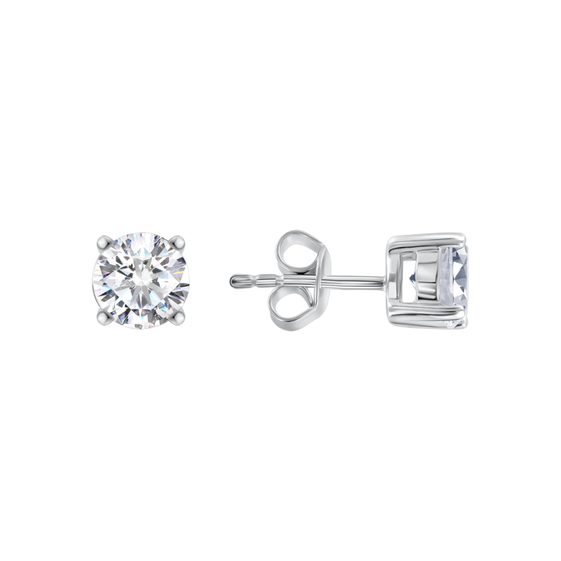 Ohrstecker aus Silber 925 mit Zirkonia