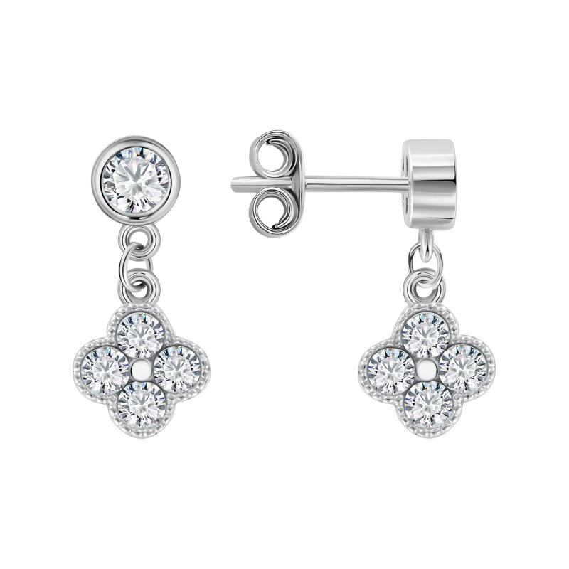 Ohrstecker aus Silber 925 mit Zirkonia