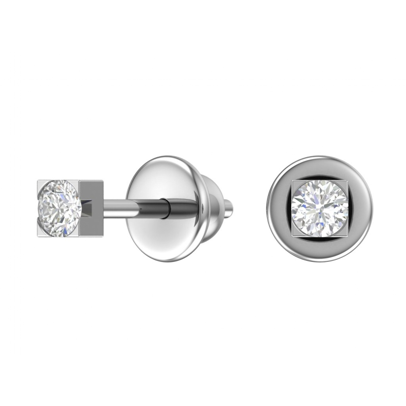 Ohrstecker aus Silber 925 mit Zirkonia