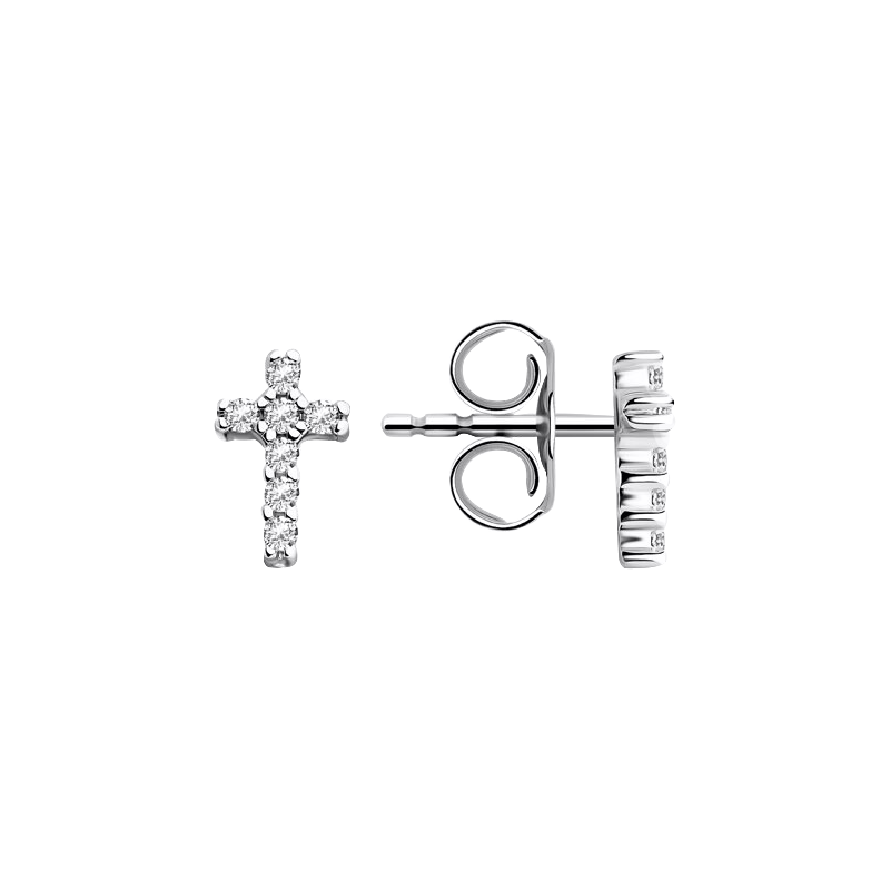 Ohrstecker aus Silber 925 mit Zirkonia