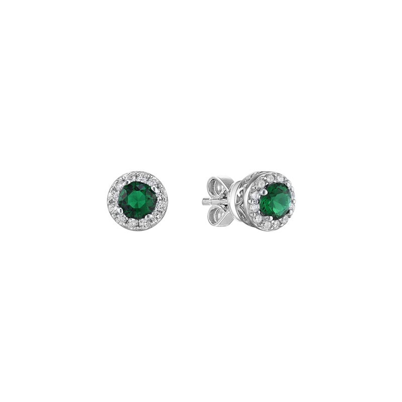 Ohrstecker aus Silber 925 mit Zirkonia
