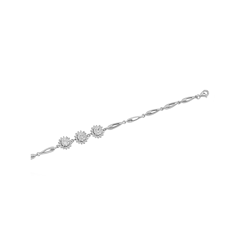 Silberarmband aus Silber 925 mit Zirkonia