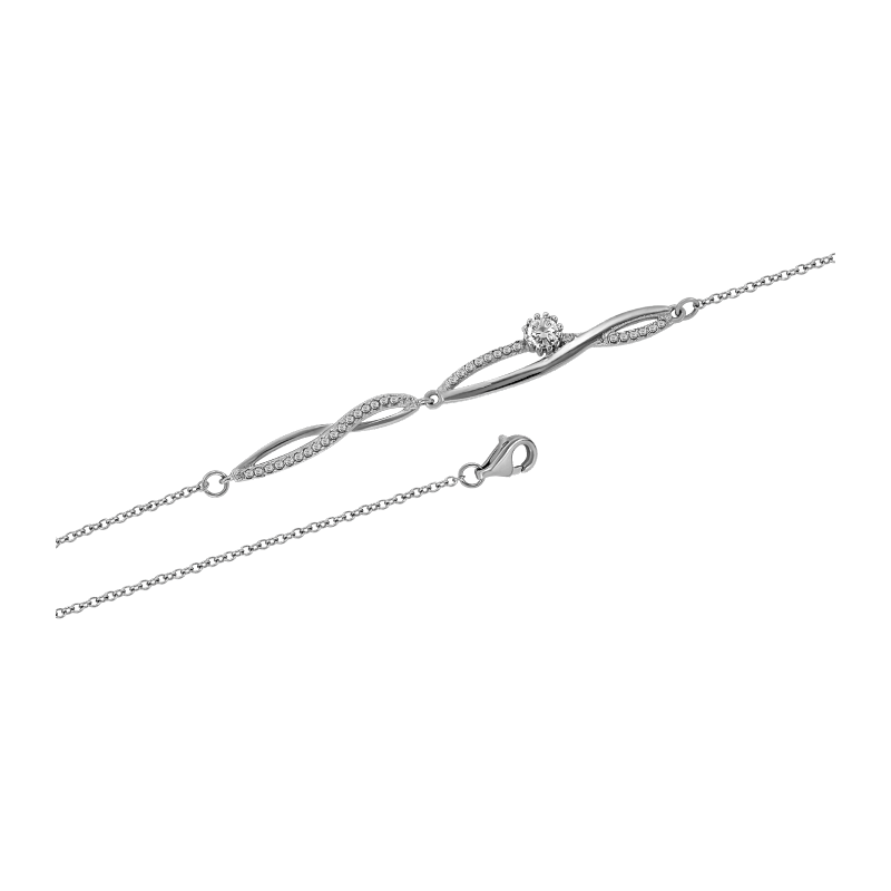 Silberarmband aus Silber 925 mit Zirkonia