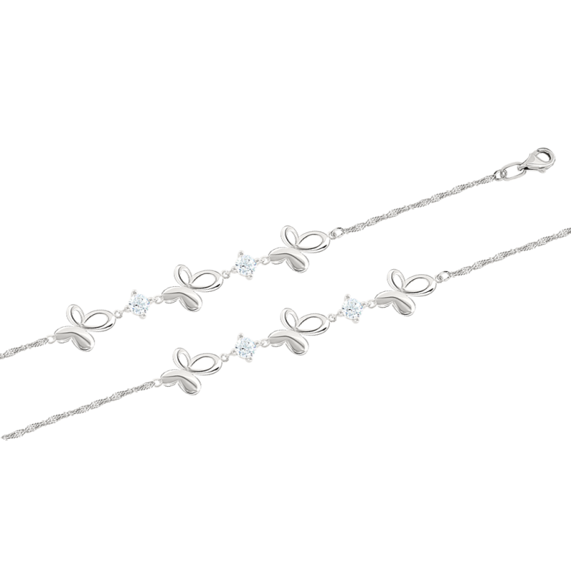 Silberarmband aus Silber 925 mit Zirkonia