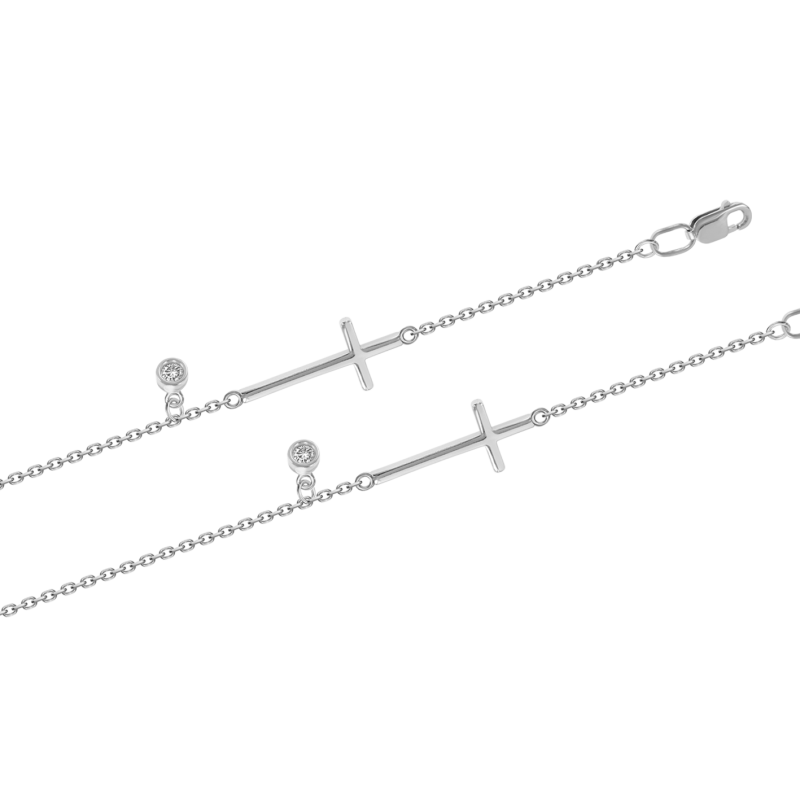 Silberarmband aus Silber 925 mit Zirkonia
