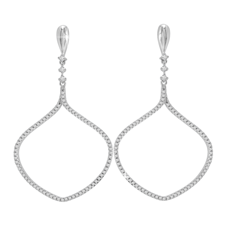 Silberohrringe aus Silber 925 mit Zirkonia