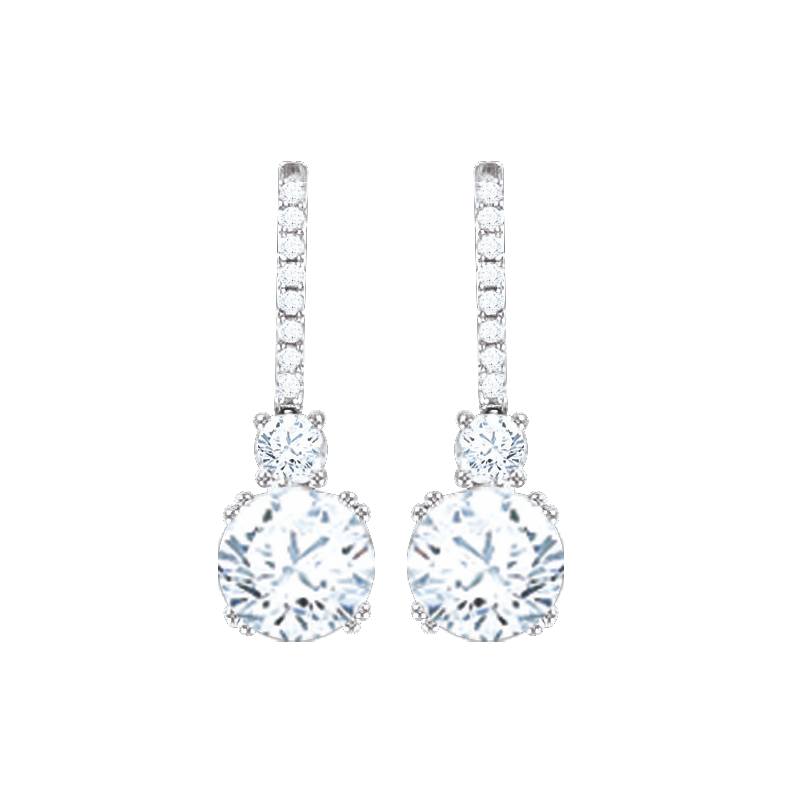 Silberohrringe aus Silber 925 mit Zirkonia