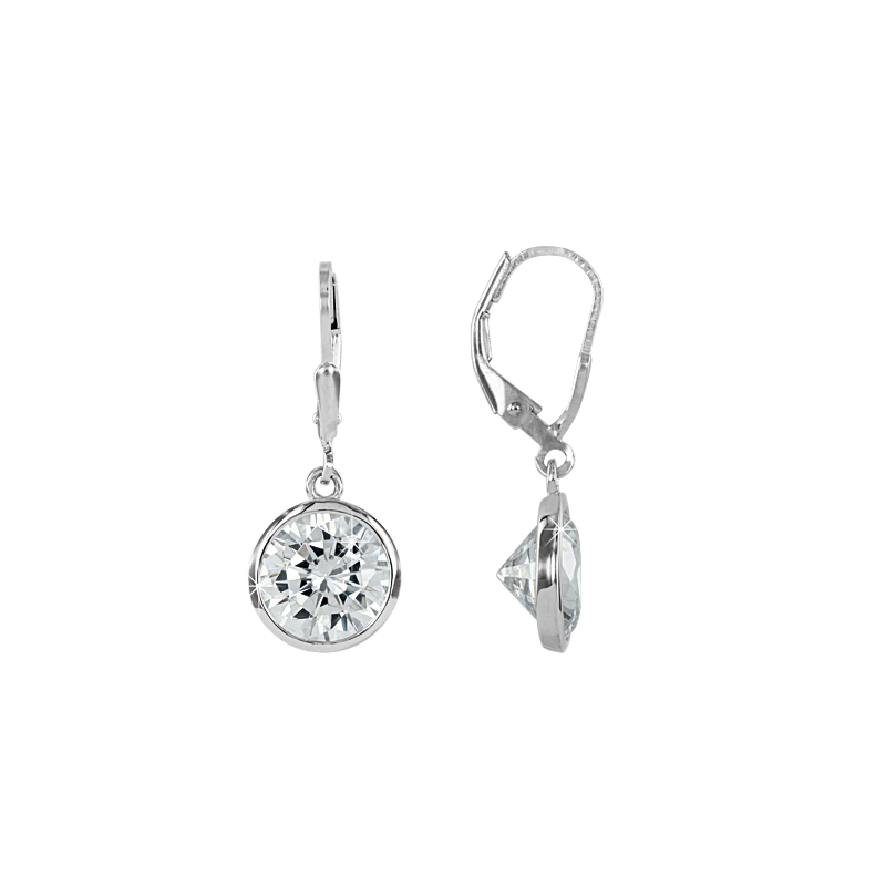 Silberohrringe aus Silber 925 mit Zirkonia