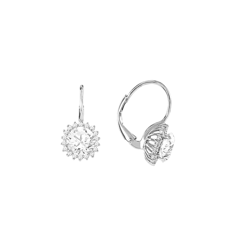 Silberohrringe aus Silber 925 mit Zirkonia