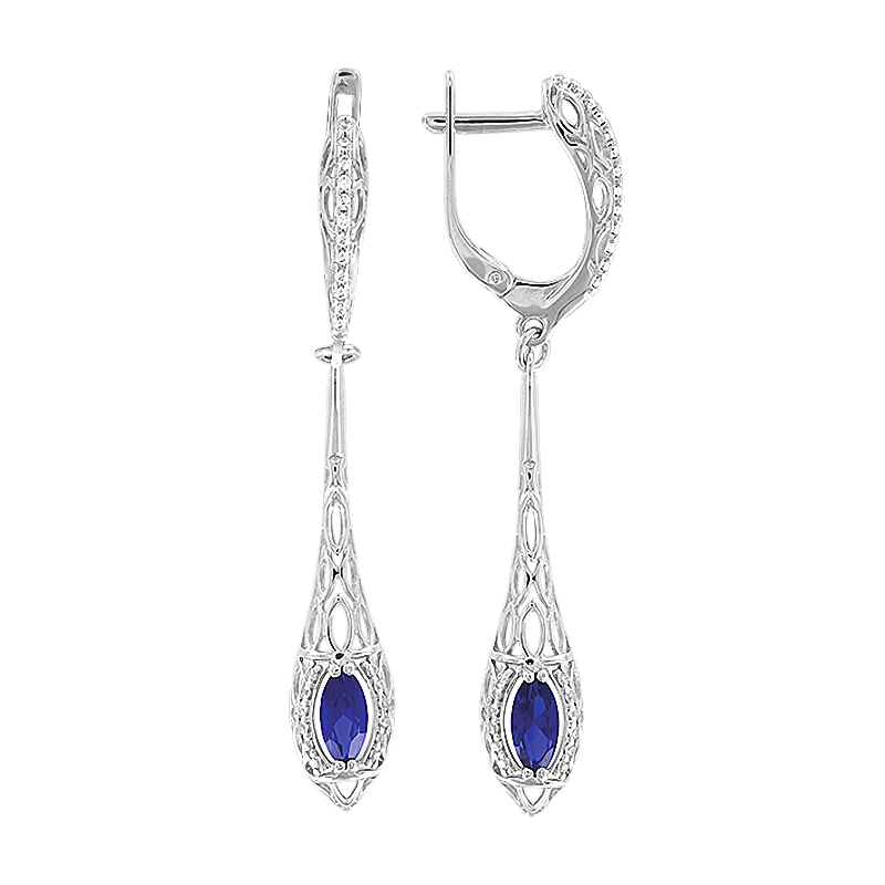 Silberohrringe aus Silber 925 mit Zirkonia