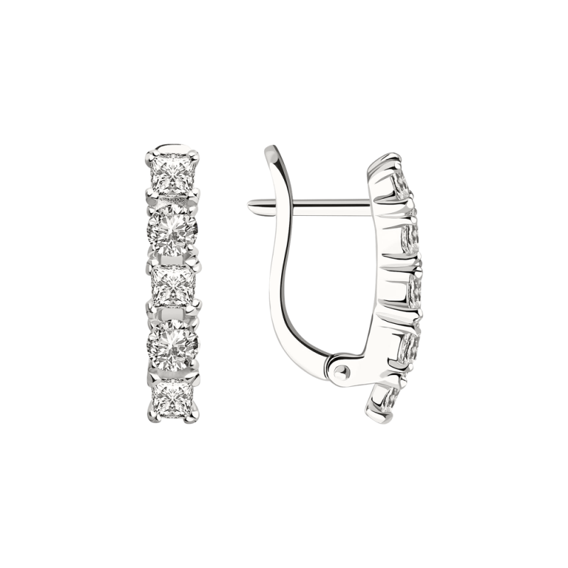 Silberohrringe aus Silber 925 mit Zirkonia