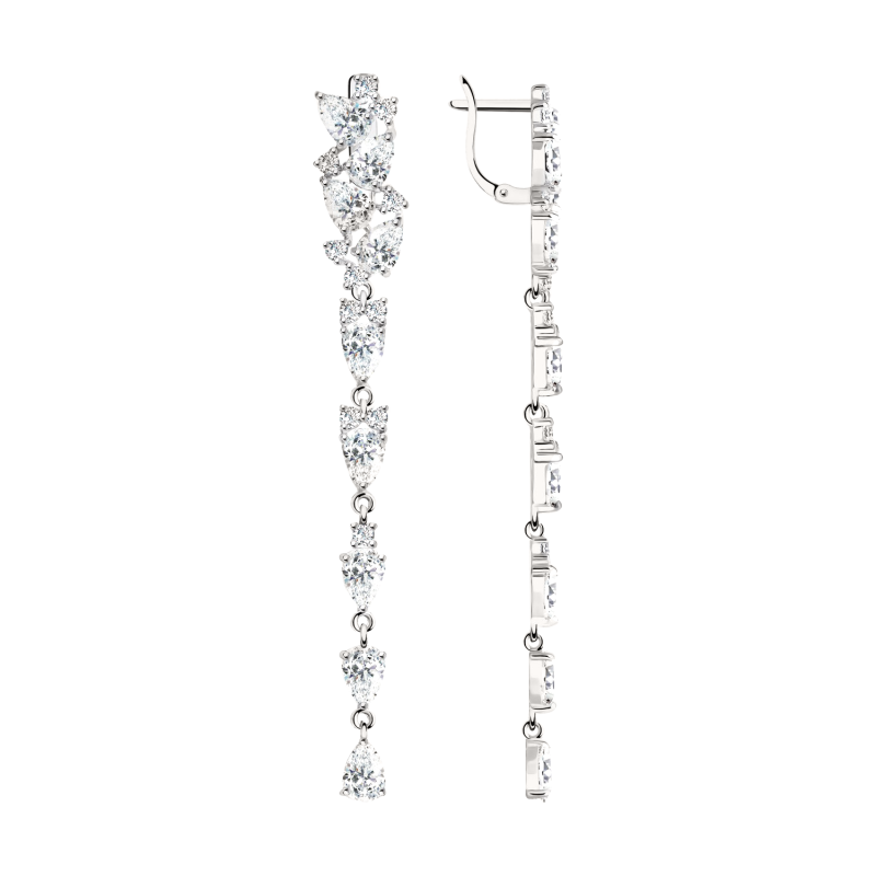 Silberohrringe aus Silber 925 mit Zirkonia