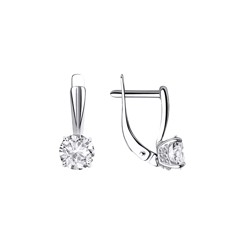 Silberohrringe aus Silber 925 mit Zirkonia