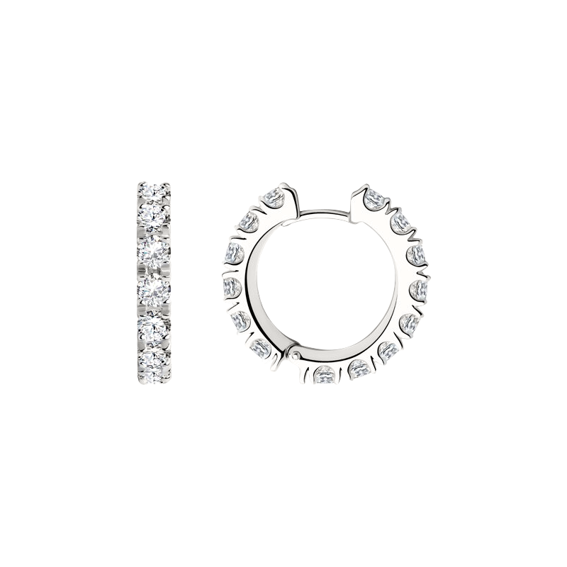 Silberohrringe aus Silber 925 mit Zirkonia