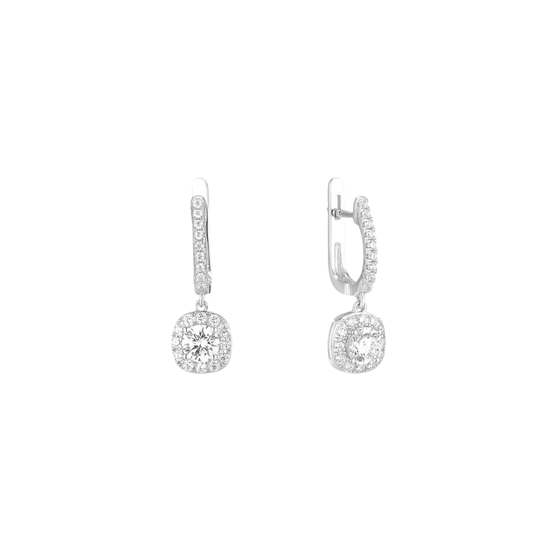 Silberohrringe aus Silber 925 mit Zirkonia