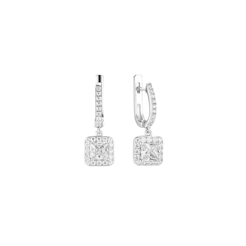 Silberohrringe aus Silber 925 mit Zirkonia